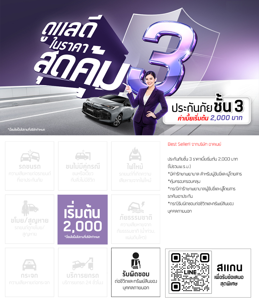 ประกันภัยชั้น 3