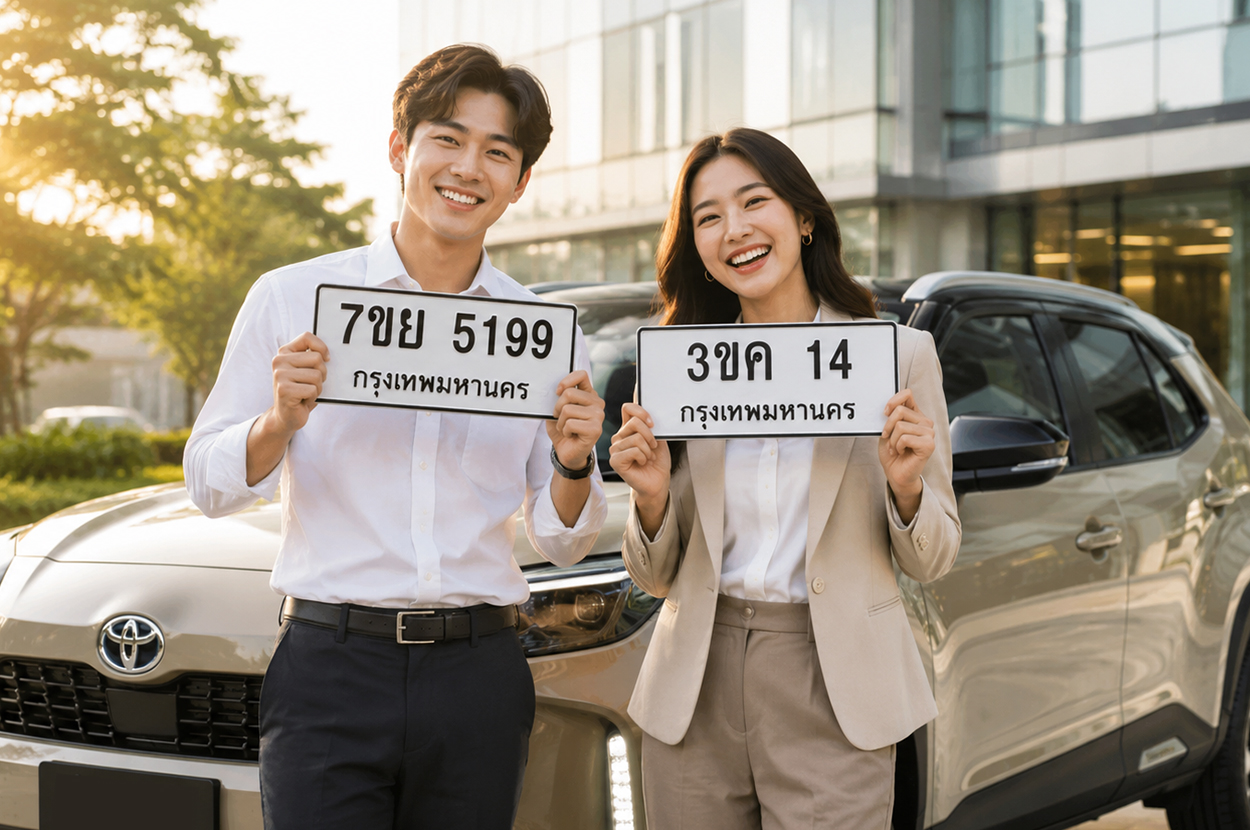 เลขท้ายทะเบียนรถ